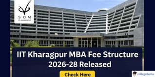 IIT Kharagpur MBA Fee Structure 2026-28 Released; Total Academic Fee INR 11.95 Lakhs